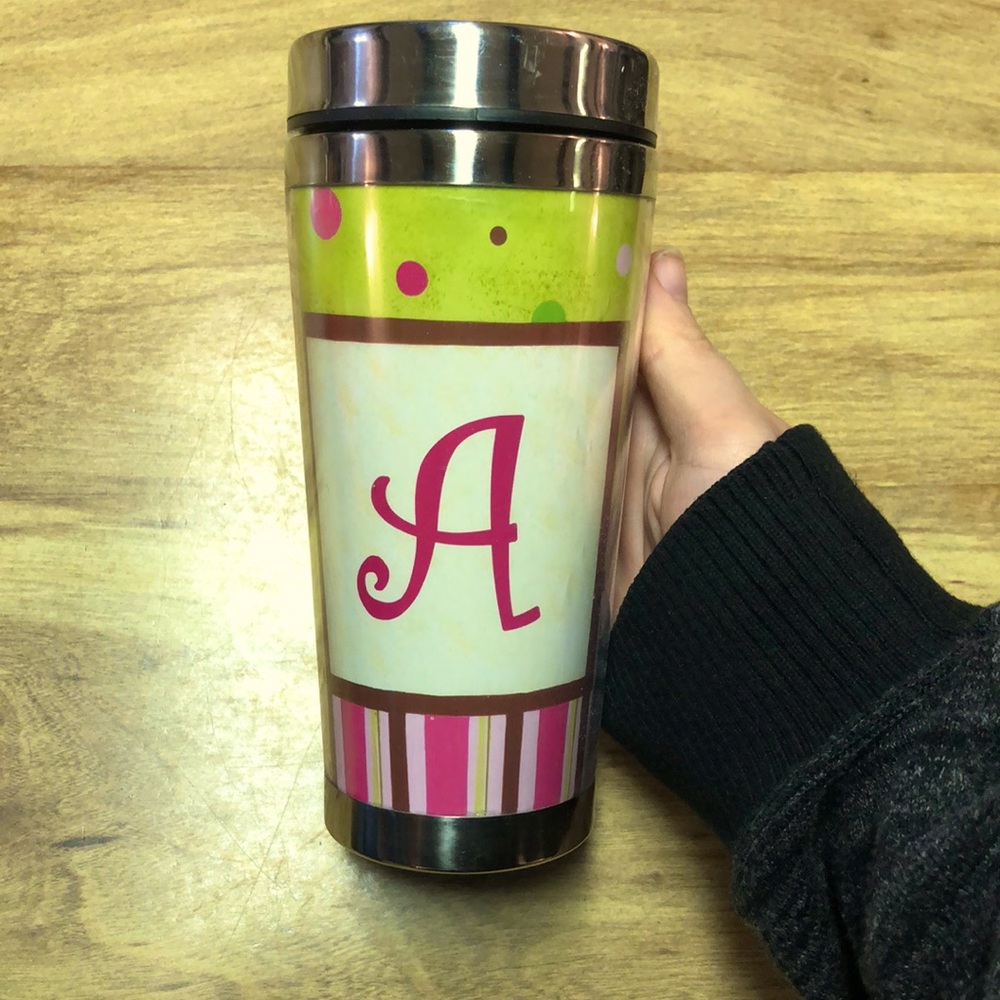 Stainless Steel Initial Tumbler